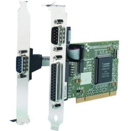 Brainboxes 2 Port RS232 PCI Serial Card with LPT Parallel Printer Port