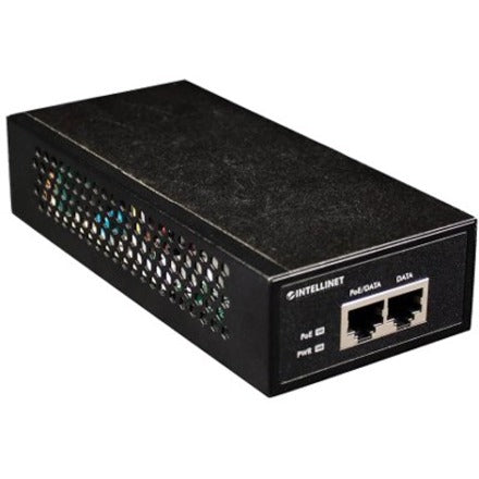 Intellinet Network Solutions 1-Port Gigabit High-Power PoE+ Injector Metal