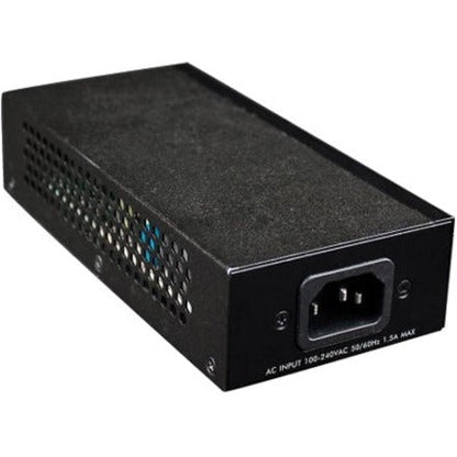 Intellinet Network Solutions 1-Port Gigabit High-Power PoE+ Injector Metal