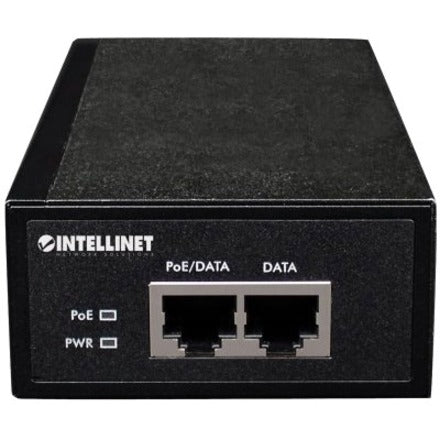 Intellinet Network Solutions 1-Port Gigabit High-Power PoE+ Injector Metal