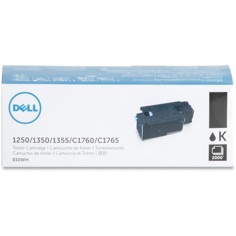 Dell Original Laser Toner Cartridge - Black - 1 Each