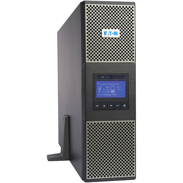 Eaton 9PX 11kVA 10kW 208V Online Double-Conversion UPS - Hardwired Input 18x 5-20R 2 L6-30R Outlets Cybersecure Network Card Extended Run 9U Rack/Tower