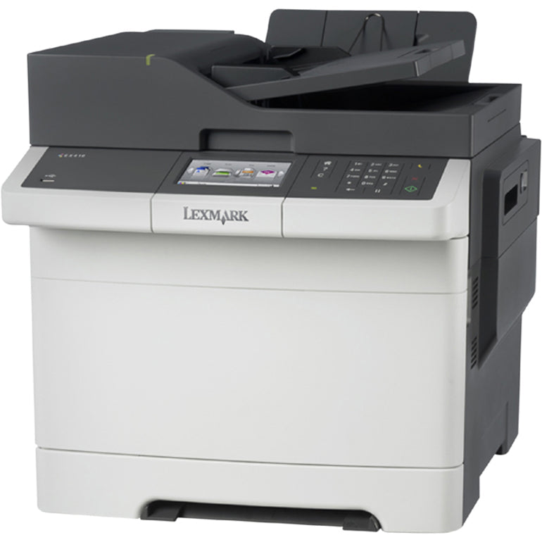 Lexmark CX410E Laser Multifunction Printer - Color - Plain Paper Print - Desktop - TAA Compliant