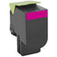 Lexmark Original Standard Yield Laser Toner Cartridge - Magenta - 1 Each