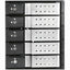 iStarUSA BPN-DE350SS Drive Enclosure - Serial ATA Host Interface Internal - Black Silver