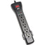 Tripp Lite Protect It! 7-Outlet Surge Protector 7 ft. Cord with Right-Angle Plug 2160 Joules Diagnostic LEDs Black Housing