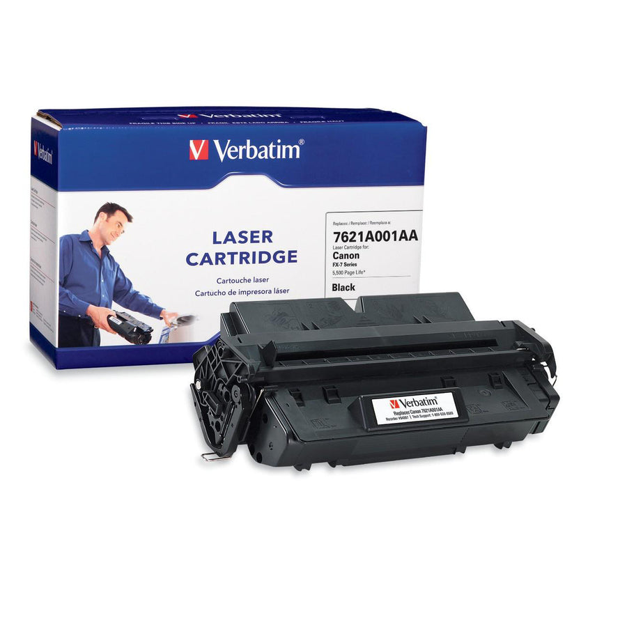 Verbatim Remanufactured Laser Toner Cartridge alternative for Canon FX-7 (7621A001AA)