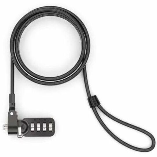 Universal Laptop Security Cable T-bar - With 4 dial Combination Lock