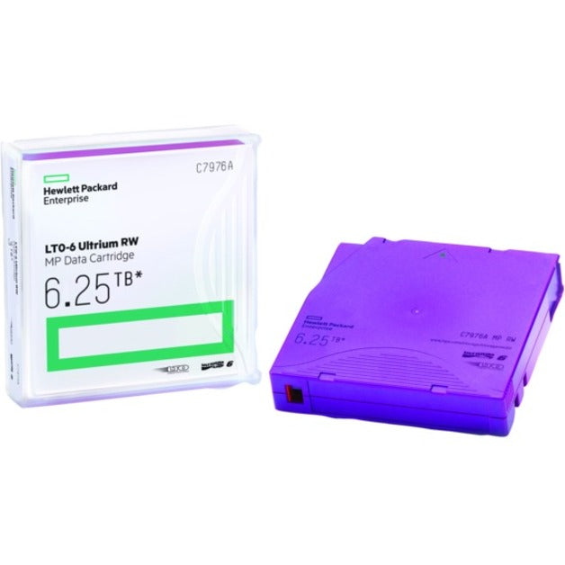 HPE LTO-6 Ultrium 6.25TB MP RW Custom Labeled Data Cartridge 20 Pack - Thumbnail 5