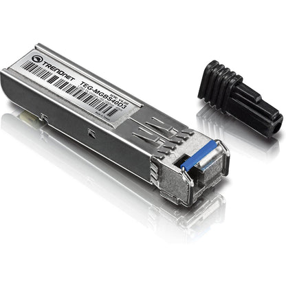 TRENDnet SFP to RJ45 Dual Wavelength Single-Mode LC Module; TEG-MGBS40D3; Must Pair with TEG-MGBS40D5 or a Compatible Module; Up to 40km (24.9 miles); Standard SFP Slot Compatible; Lifetime Protection