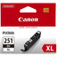 Canon CLI-251XL Original High Yield Inkjet Ink Cartridge - Black Pack