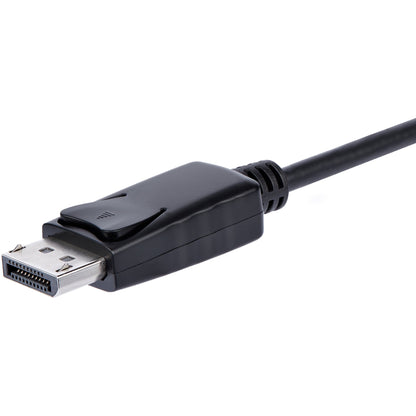 DisplayPort 1.2 Male to DVI HDMI VGA Female Black Adapter Which Comes with Audio For Resolution Up to 1920x1200 (WUXGA)