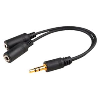 0.5FT STEREO AUDIO SPLITTER 3.5