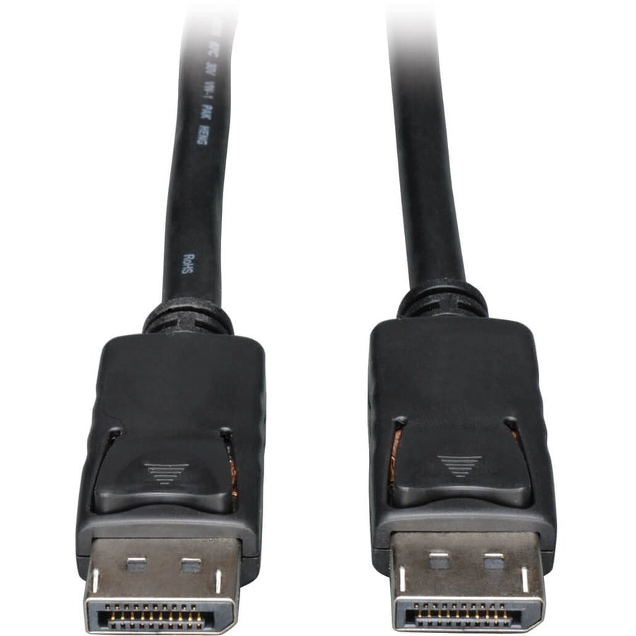 Tripp Lite DisplayPort Cable with Latching Connectors 4K (M/M) Black 25 ft. (7.62 m)