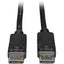 Tripp Lite DisplayPort Cable with Latching Connectors 4K (M/M) Black 25 ft. (7.62 m)