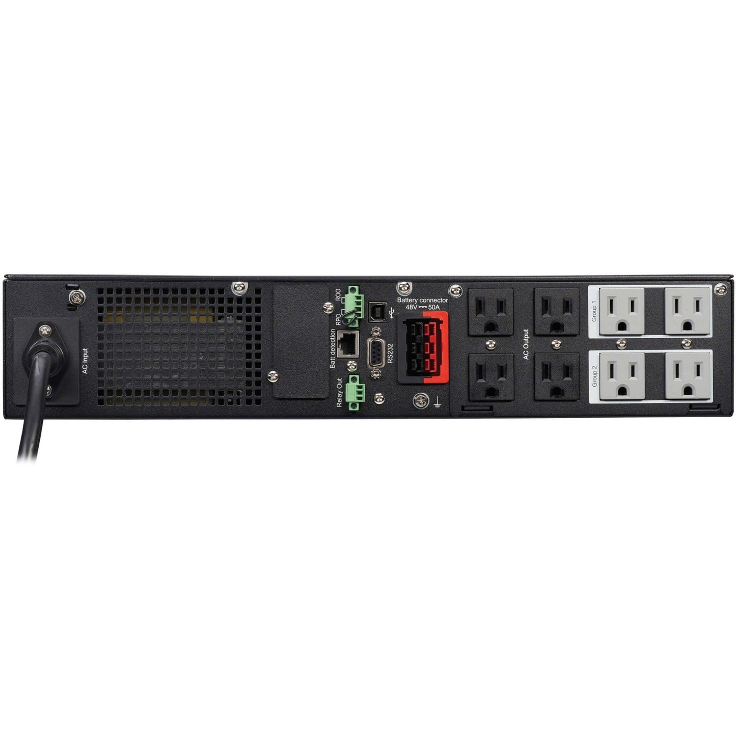 Eaton Tripp Lite Series SmartPro 1000VA 1000W 120V Line-Interactive Sine Wave UPS - 8 Outlets Extended Run Network Card Option LCD USB DB9 2U Rack/Tower UPS