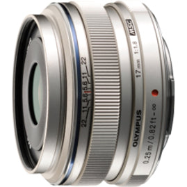 Olympus M.ZUIKO DIGITAL - 17 mm - f/22 - f/1.8 - Wide Angle Fixed Lens for Micro Four Thirds