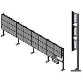 CUSTOM-BUILT VIDEO WALL MOUNT  