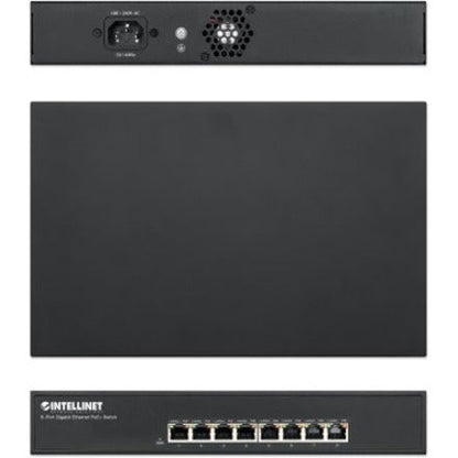 Intellinet 8-Port Gigabit Ethernet PoE+ Switch