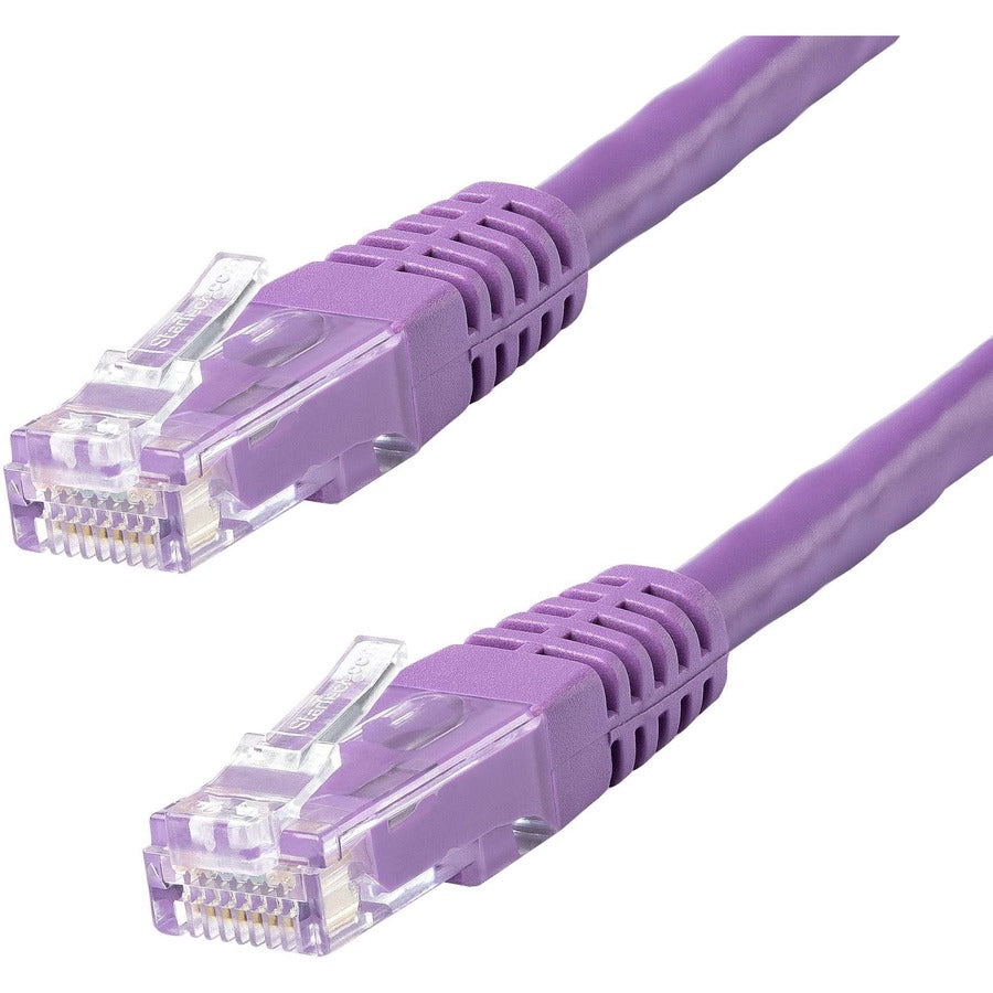 15FT PURPLE CAT6 ETHERNET CABLE