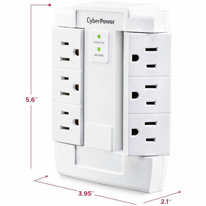 CyberPower CSB600WS Essential 6 - Outlet Surge with 900 J
