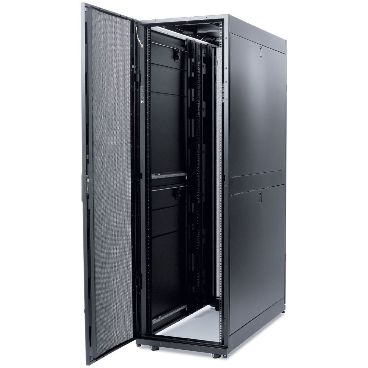 APC by Schneider Electric Rack NetShelter SX 42U 600mm Wide x 1200mm Deep Enclosure with Sides Black