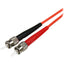 StarTech.com 2m Fiber Optic Cable - Multimode Duplex 50/125 - LSZH - LC/ST - OM2 - LC to ST Fiber Patch Cable