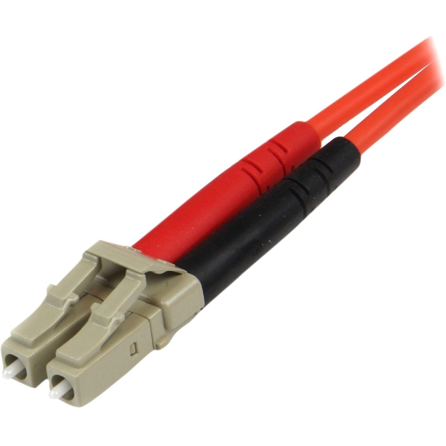 StarTech.com 2m Fiber Optic Cable - Multimode Duplex 50/125 - LSZH - LC/ST - OM2 - LC to ST Fiber Patch Cable