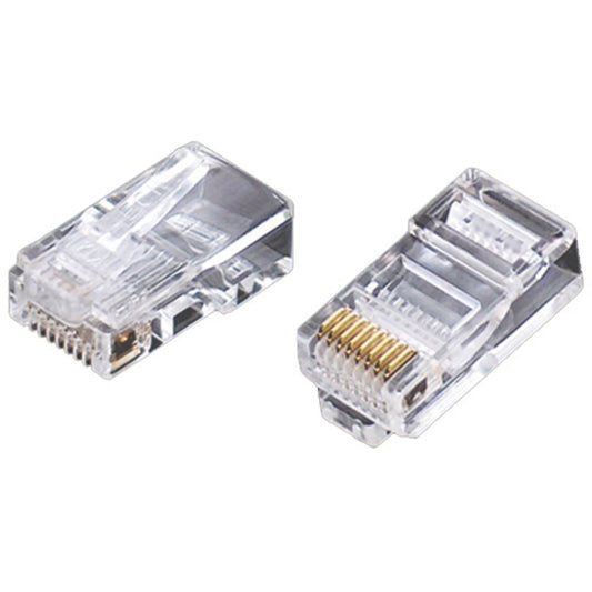 Weltron RJ-45 8P8C Modular Plug for Cat6 Rated Sheilded Round Cable (44-751-8LB6NSH)