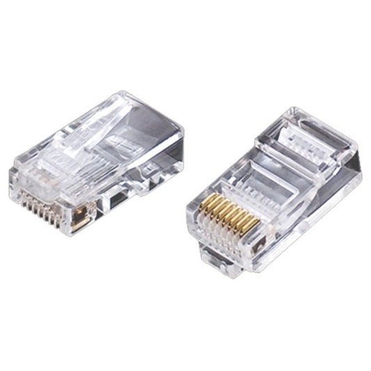 Weltron RJ-45 8P8C Modular Plug for Cat6 Rated Cable w/ Loading Bar (44-751-8LB6N)