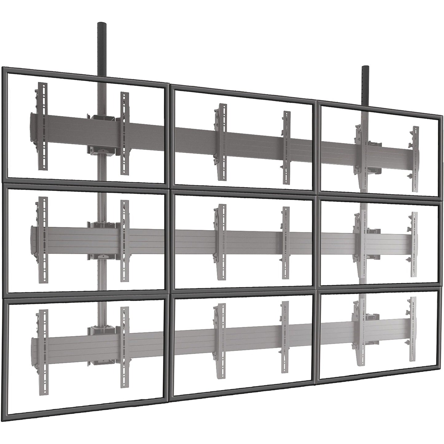Chief FUSION LCM3X3U Ceiling Mount for Digital Signage Display - Black