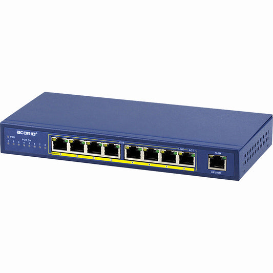 8PORT 10/100MBPS POE DESKTOP   