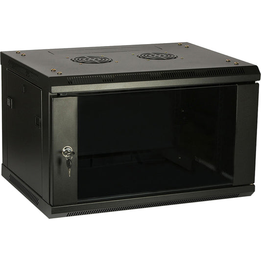 6U WALL MOUNT RACK ENCLOSURE   