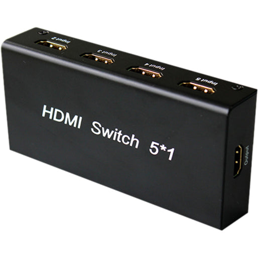 5PORT HDMI SWITCH WITH REMOTE  
