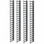 4QTY VERTICAL CABLE MANAGER FOR