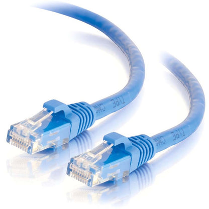 C2G 8ft Cat6 Ethernet Cable - Snagless Unshielded (UTP) - Blue