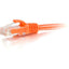 2FT CAT6 ORANGE SNAGLESS PATCH 