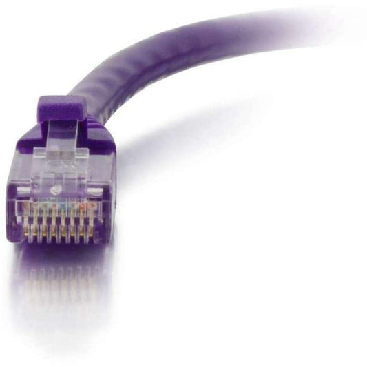 C2G 9 ft Cat6 Snagless UTP Unshielded Network Patch Cable - Purple