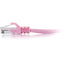 C2G-100ft Cat6 Snagless Unshielded (UTP) Network Patch Cable - Pink