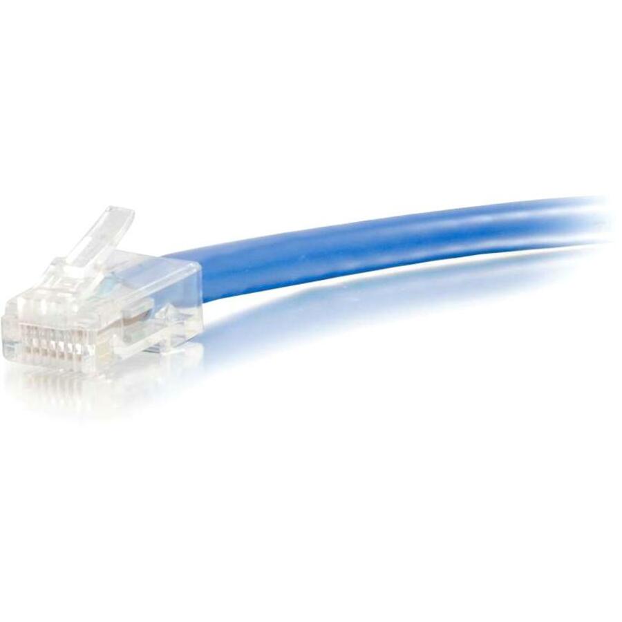 C2G-14ft Cat6 Non-Booted Unshielded (UTP) Network Patch Cable - Blue