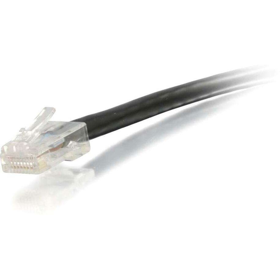 C2G 9 ft Cat6 Non Booted UTP Unshielded Network Patch Cable - Black
