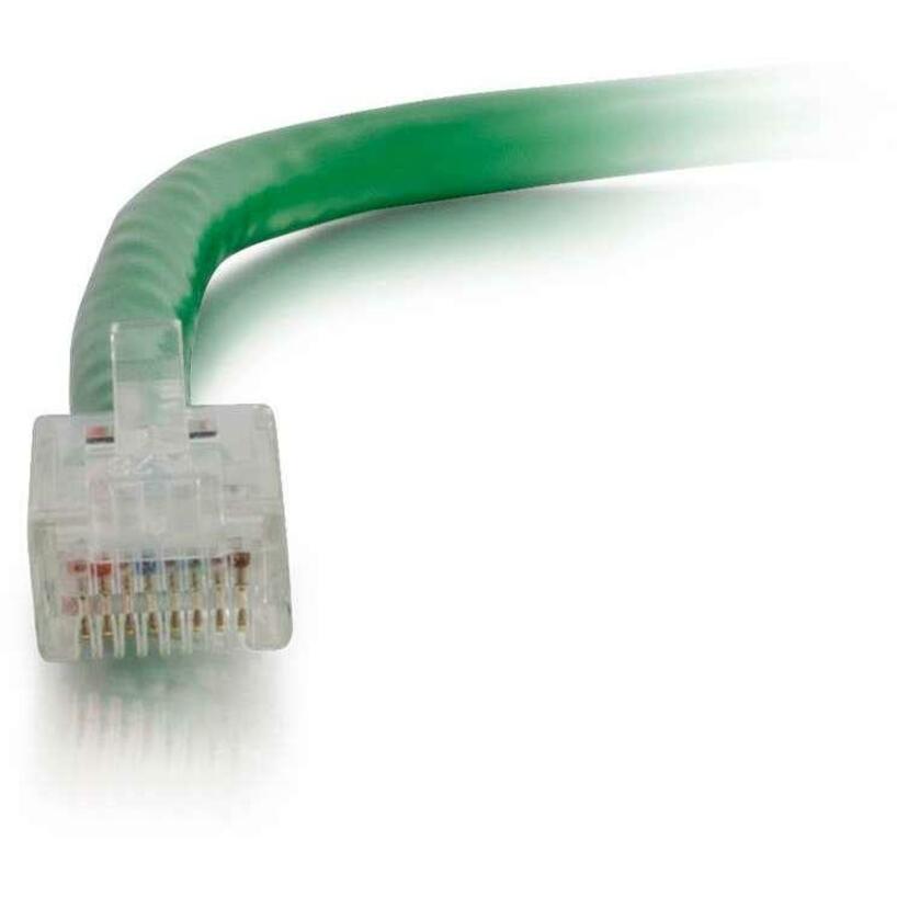 C2G 25 ft Cat6 Non Booted UTP Unshielded Network Patch Cable - Green