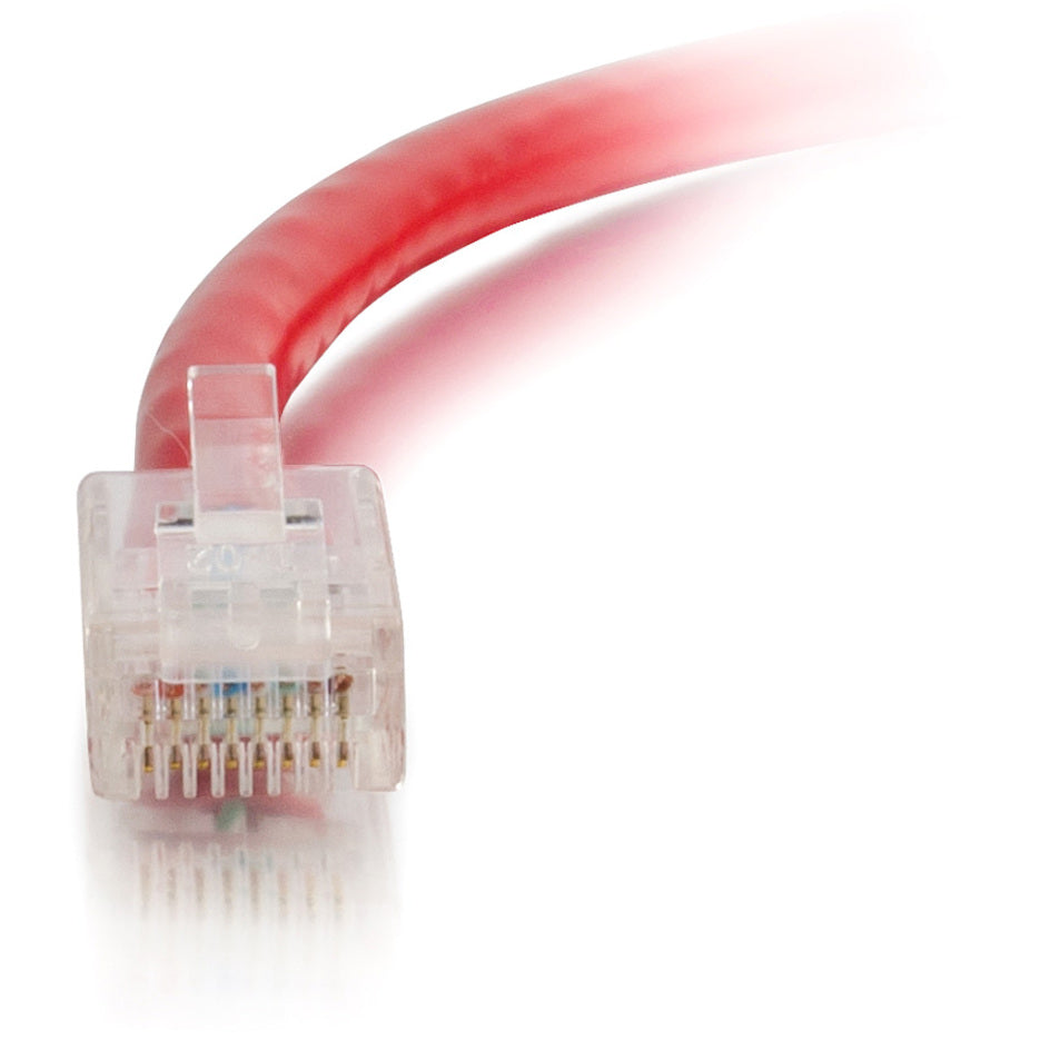 C2G-1ft Cat6 Non-Booted Unshielded (UTP) Network Patch Cable - Red