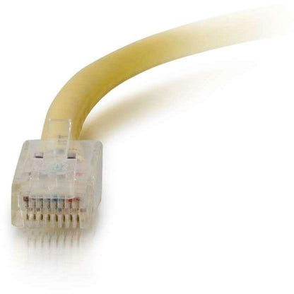C2G 30 ft Cat6 Non Booted UTP Unshielded Network Patch Cable - Yellow