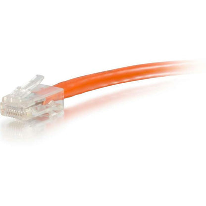 C2G 2ft Cat6 Non-Booted Unshielded (UTP) Ethernet Network Cable - Orange