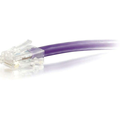 C2G 5ft Cat6 Non-Booted Unshielded (UTP) Ethernet Network Cable - Purple