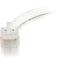 1FT CAT6 WHITE ASSEMBLED PATCH 