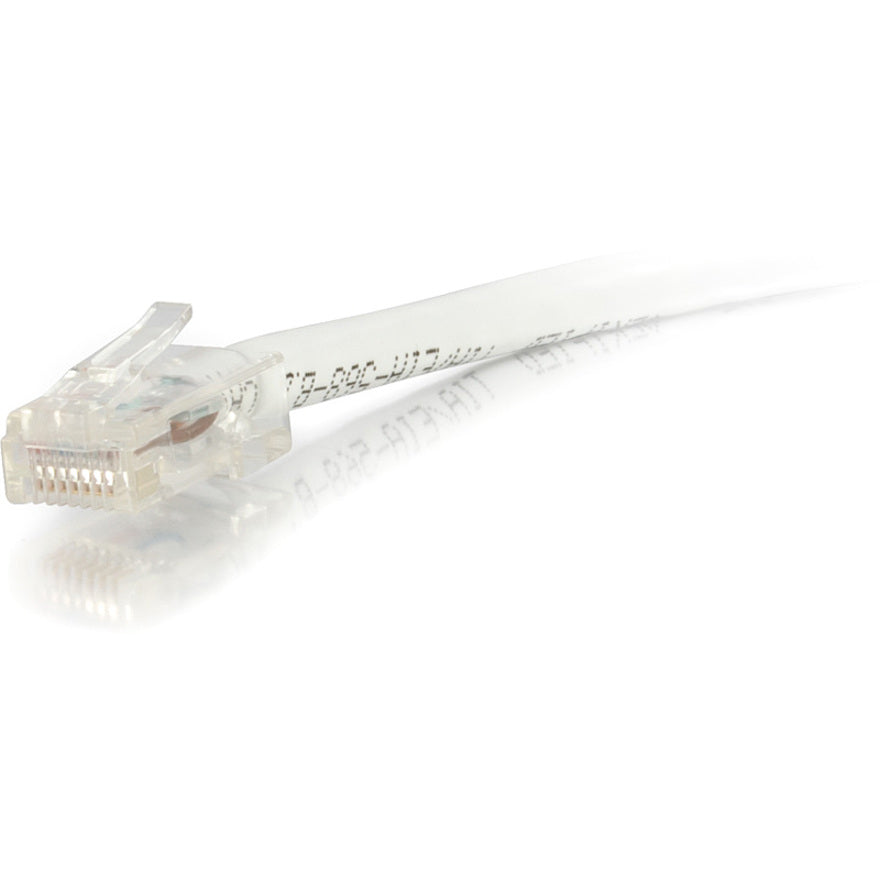 C2G 1ft Cat6 Non-Booted Unshielded (UTP) Network Patch Cable - White