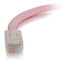 C2G 25 ft Cat6 Non Booted UTP Unshielded Network Patch Cable - Pink