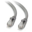 C2G-30ft Cat5e Snagless Unshielded (UTP) Network Patch Cable - Gray